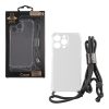 IDOL 1991 ANTISHOCK AIR TPU ΘΗΚΗ IPHONE 13 PRO 6.1in  WITH STRAP FULL CAMERA PROTECTION ΔΙΑΦΑΝΗ
