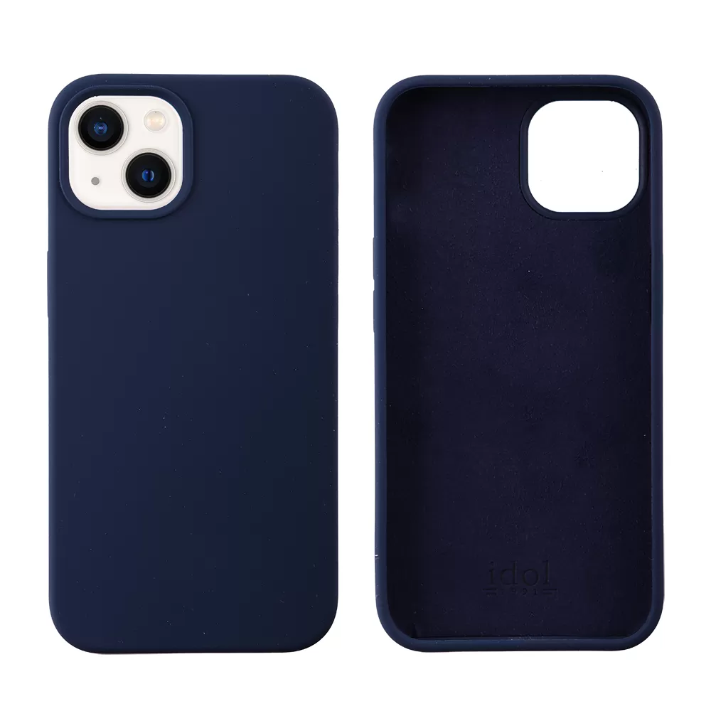 IDOL 1991 VELVET ELITE TPU ΘΗΚΗ IPHONE 13 6.1in  4 SIDE CAMERA GUARD BLUE