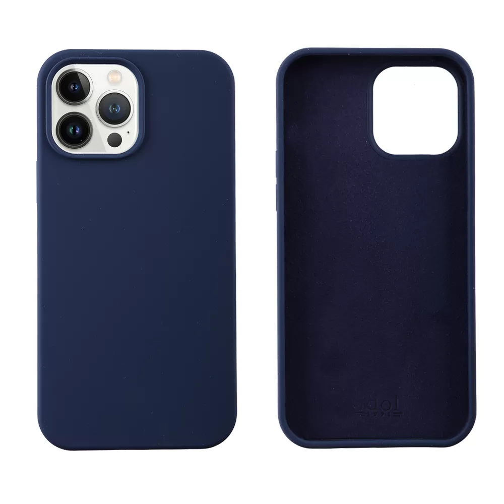 IDOL 1991 VELVET ELITE TPU ΘΗΚΗ IPHONE 13 PRO MAX 6.7in  4 SIDE CAMERA GUARD BLUE