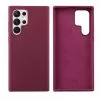IDOL 1991 VELVET ELITE TPU ΘΗΚΗ SAMSUNG S22 ULTRA 5G S908 6.8in 4 SIDE CAMERA GUARD BURGUNDY