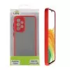 LIME HARDSHELL FUSION ΘΗΚΗ SAMSUNG A33 5G A336 6.4in  FULL CAMERA PROTECTION RED WITH BLACK KEYS