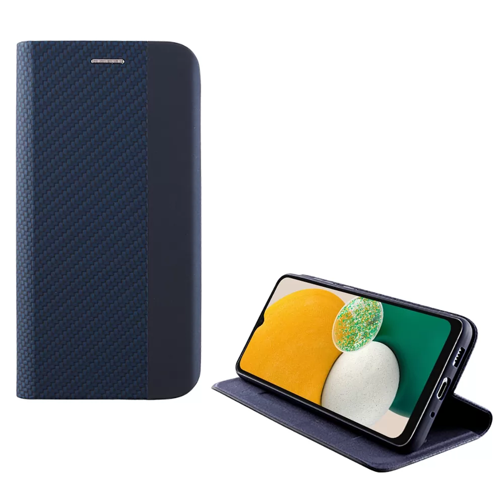 IDOL 1991 ELITE ΘΗΚΗ SAMSUNG A33 5G A336 6.4in  ANTI-RFID BOOK STAND BLUE