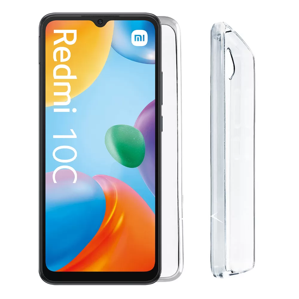 VOLTE-TEL SLIMCOLOR AIR TPU ΘΗΚΗ XIAOMI REDMI 10C/REDMI 10 POWER 6.71in CAMERA GUARD ΔΙΑΦΑΝΗ