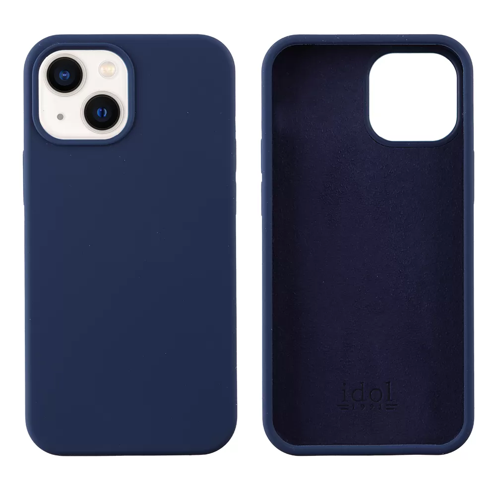 IDOL 1991 VELVET ELITE TPU ΘΗΚΗ IPHONE 13 MINI 5.4in  4 SIDE CAMERA GUARD BLUE
