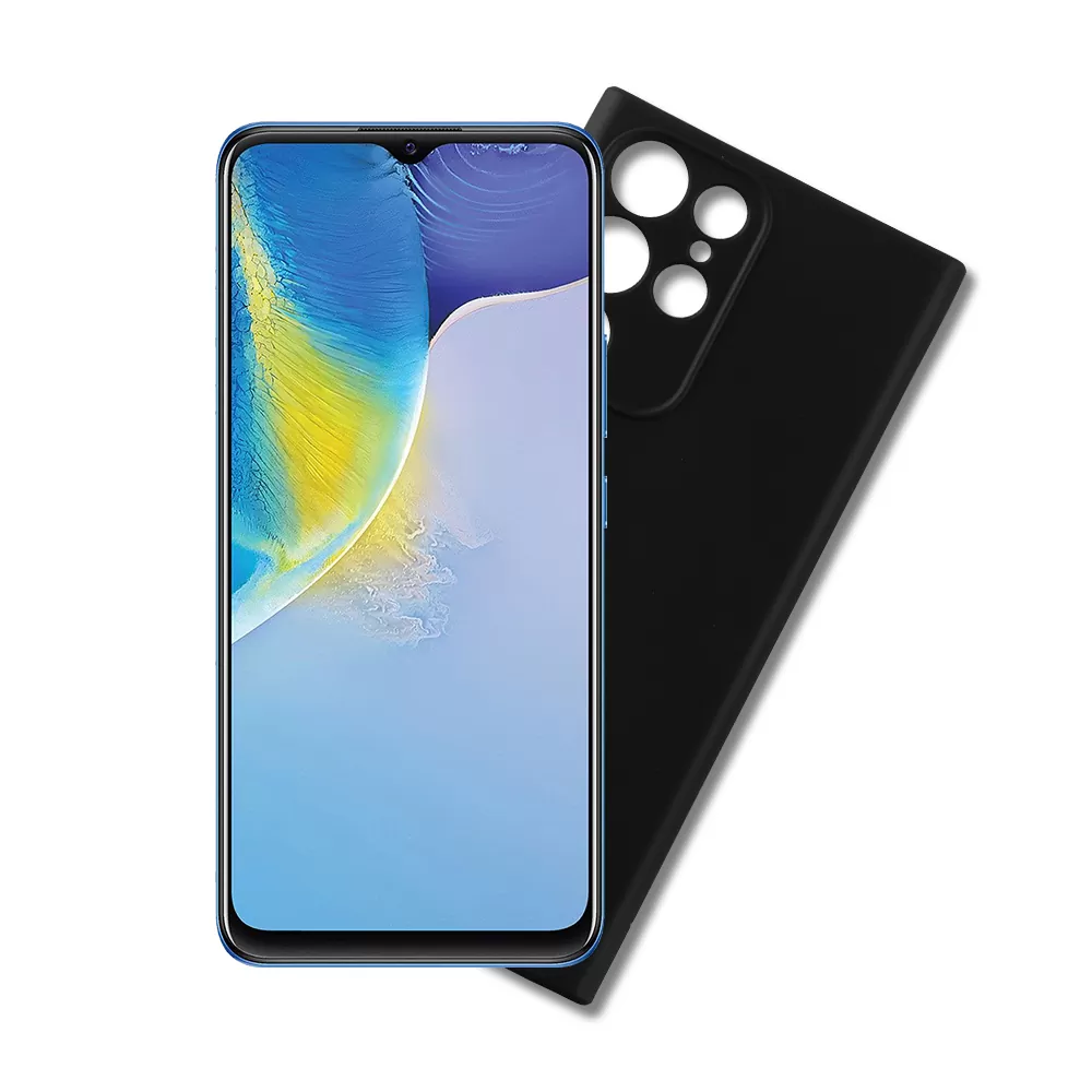 VOLTE-TEL SILICON TPU ΘΗΚΗ VIVO Y01 4G 6.51in  FULL CAMERA PROTECTION BLACK