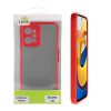 LIME HARDSHELL FUSION ΘΗΚΗ REALME C31 6.5in FULL CAMERA PROTECTION RED WITH BLACK KEYS