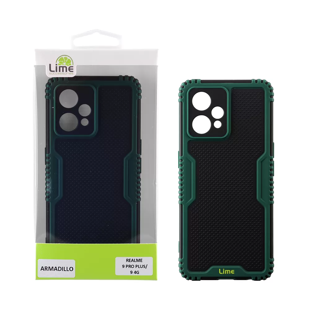 LIME ARMADILLO ΘΗΚΗ REALME 9 PRO PLUS/9 4G 6.4in  FULL CAMERA PROTECTION GREEN