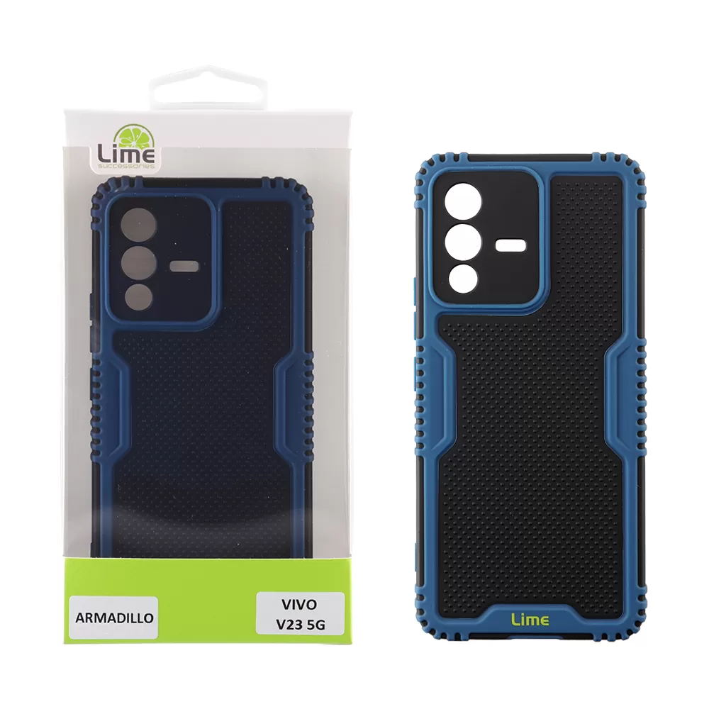 LIME ARMADILLO ΘΗΚΗ VIVO V23 5G 6.44in  FULL CAMERA PROTECTION BLUE
