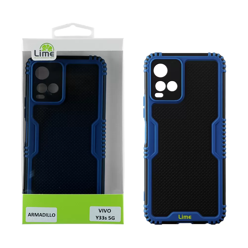 LIME ARMADILLO ΘΗΚΗ VIVO Y33s 4G 6.58in  FULL CAMERA PROTECTION BLUE
