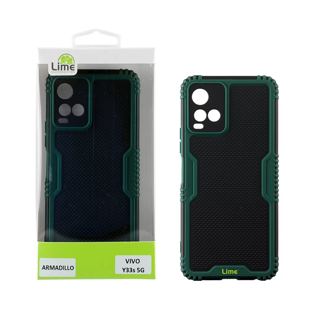 LIME ARMADILLO ΘΗΚΗ VIVO Y33s 4G 6.58in  FULL CAMERA PROTECTION GREEN