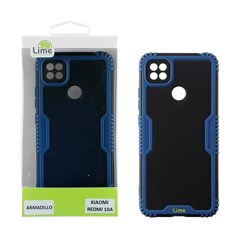 LIME ARMADILLO ΘΗΚΗ XIAOMI REDMI 10A 6.53in  FULL CAMERA PROTECTION BLUE