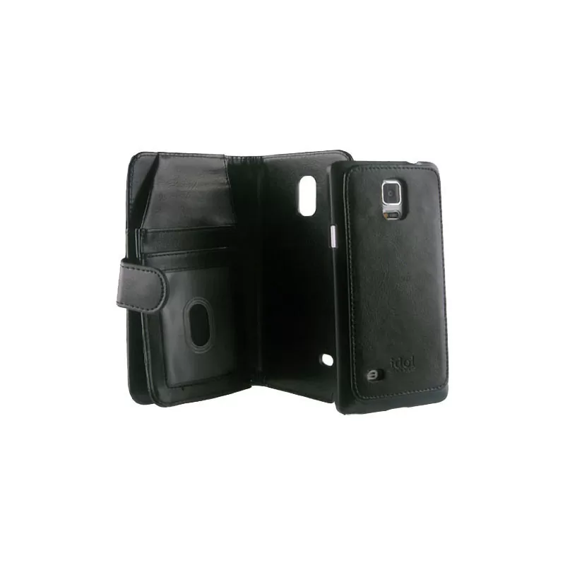 IDOL 1991 2IN1 BUSINESS WALLET ΘΗΚΗ SAMSUNG S6  BOOK+COVER BLACK