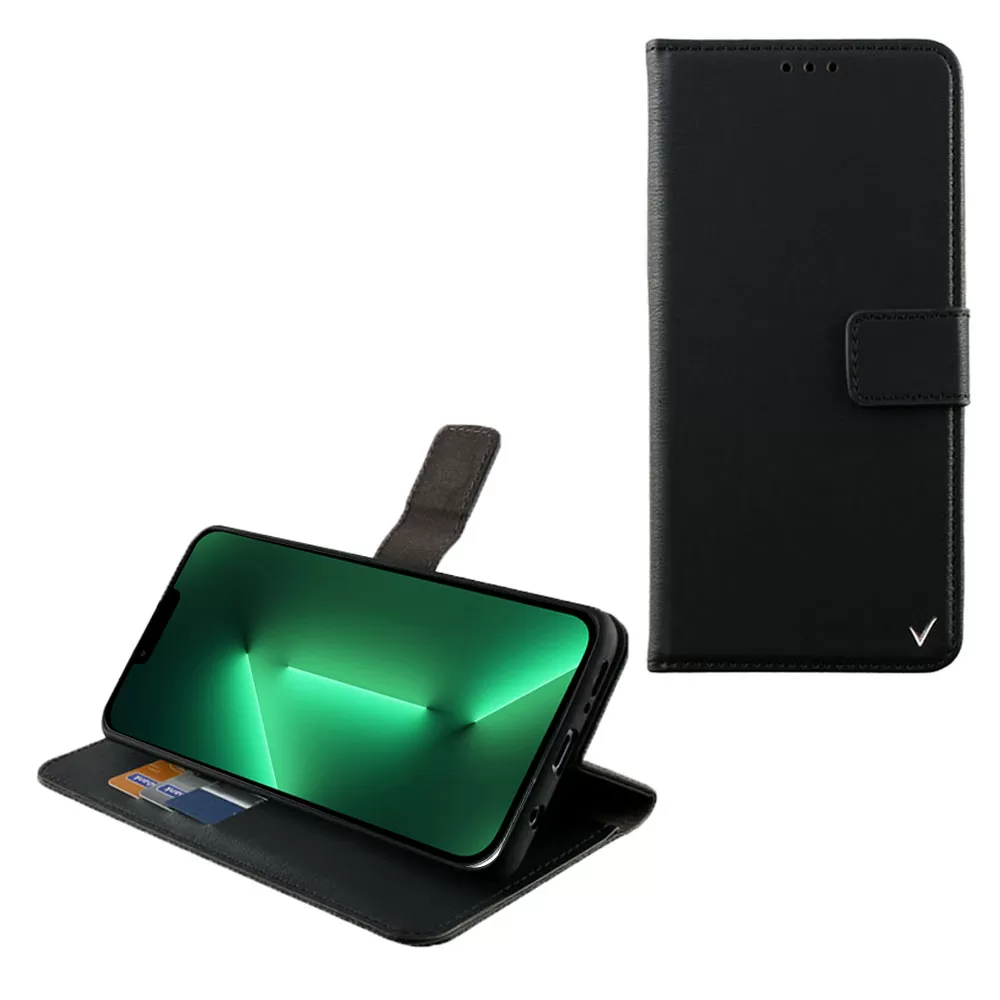 VOLTE-TEL ALLURE ΘΗΚΗ IPHONE 14 PLUS 6.7in  MAGNET BOOK STAND CLIP BLACK
