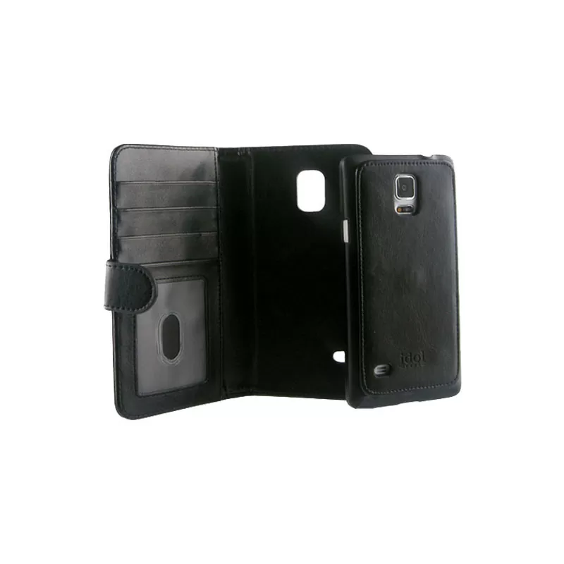 IDOL 1991 2IN1 WALLET ΘΗΚΗ SAMSUNG S6 G920  BOOK+COVER BLACK