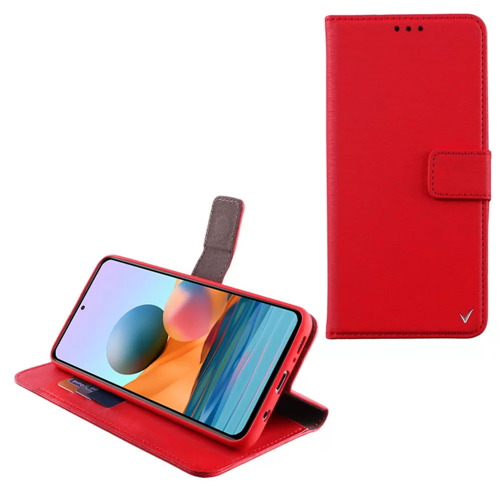 VOLTE-TEL ALLURE ΘΗΚΗ XIAOMI REDMI 10A 6.53in  MAGNET BOOK STAND CLIP RED
