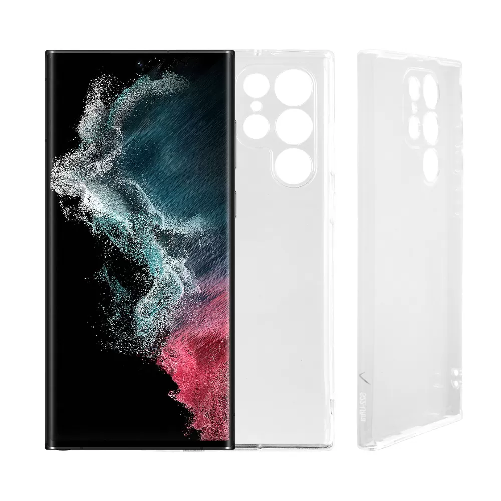 VOLTE-TEL SLIMCOLOR AIR TPU ΘΗΚΗ SAMSUNG S22 ULTRA 5G S908 6.8in FULL CAMERA PROTECTION ΔΙΑΦΑΝΗ