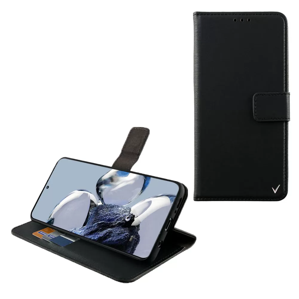 VOLTE-TEL ALLURE ΘΗΚΗ XIAOMI 12T/12T PRO 6.67in  MAGNET BOOK STAND CLIP BLACK