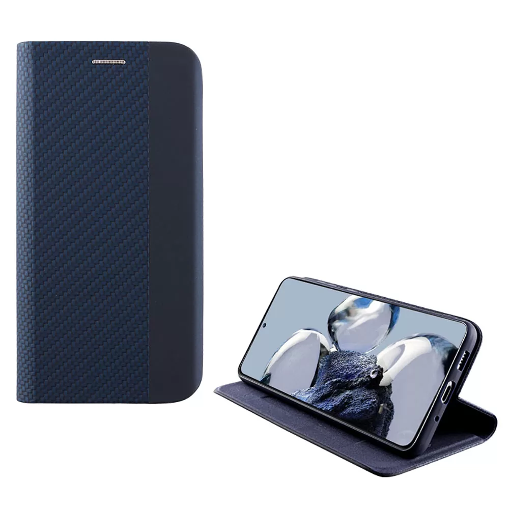 IDOL 1991 ELITE ΘΗΚΗ XIAOMI 12T/12T PRO 6.67in  ANTI-RFID BOOK STAND BLUE