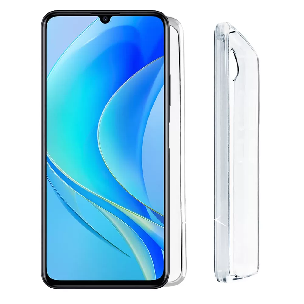 VOLTE-TEL SLIMCOLOR AIR TPU ΘΗΚΗ HUAWEI NOVA Y70 4G/Y70 PLUS 4G 6.75in CAMERA GUARD ΔΙΑΦΑΝΗ