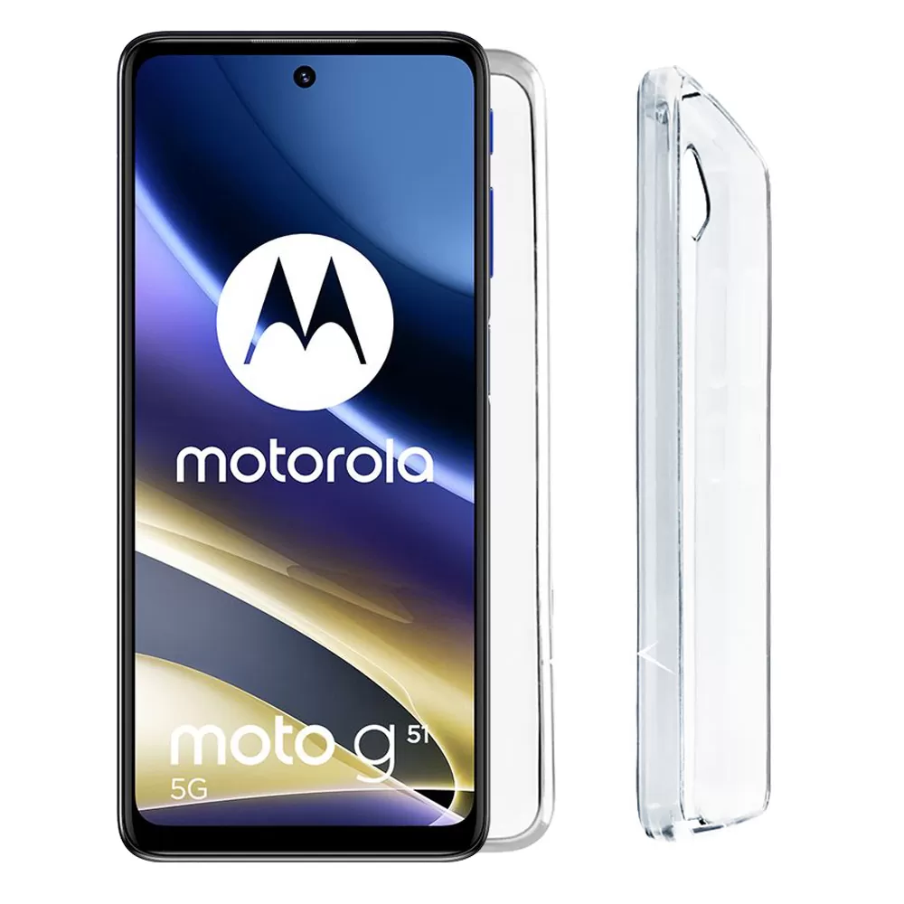 VOLTE-TEL SLIMCOLOR AIR TPU ΘΗΚΗ MOTOROLA MOTO G51 6.5in CAMERA GUARD ΔΙΑΦΑΝΗ