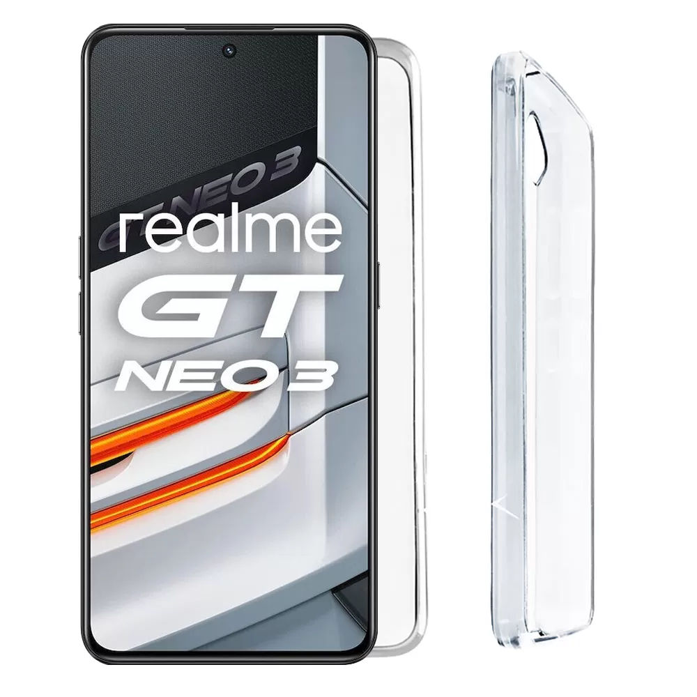 VOLTE-TEL SLIMCOLOR AIR TPU ΘΗΚΗ REALME GT NEO 3 5G 6.7in CAMERA GUARD ΔΙΑΦΑΝΗ