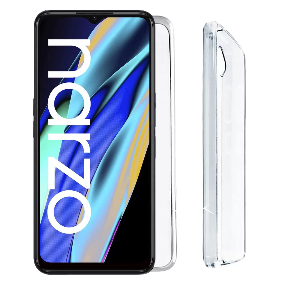 VOLTE-TEL SLIMCOLOR AIR TPU ΘΗΚΗ REALME NARZO 50A PRIME 6.6in CAMERA GUARD ΔΙΑΦΑΝΗ