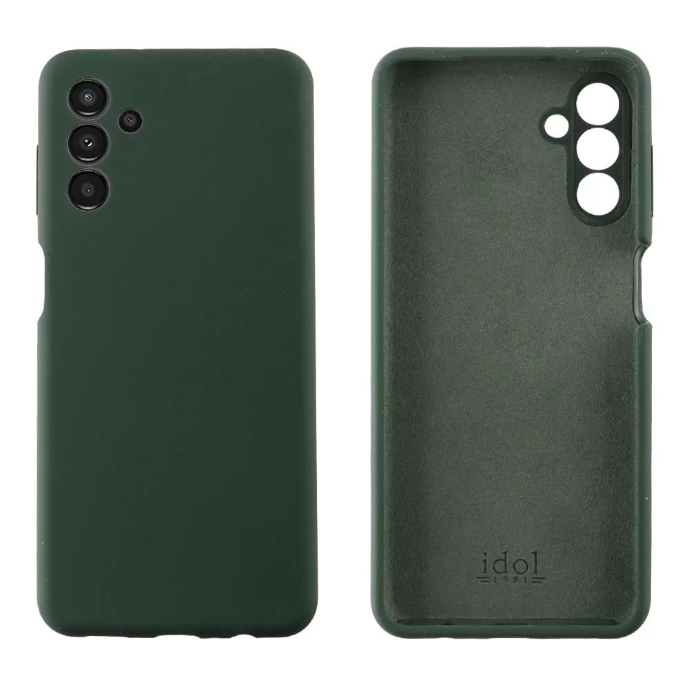 IDOL 1991 VELVET ELITE TPU ΘΗΚΗ SAMSUNG A04s A047/A13 5G A136U 6.5in  4 SIDE FULL CAMERA PROTECTION DARK GREEN