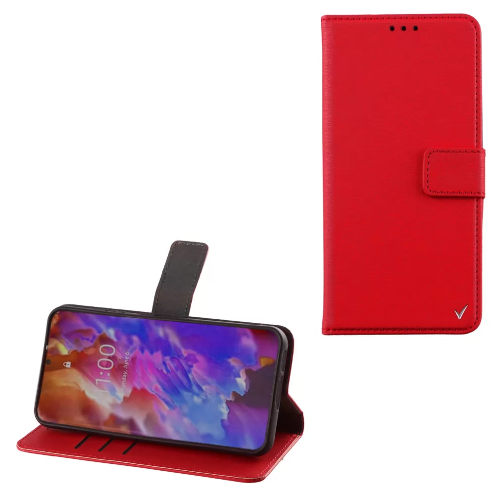 VOLTE-TEL ALLURE ΘΗΚΗ SAMSUNG S23 ULTRA 5G S918 6.8in  MAGNET BOOK STAND CLIP RED