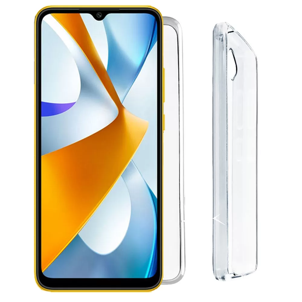 VOLTE-TEL SLIMCOLOR AIR TPU ΘΗΚΗ XIAOMI POCO C40 6.71in CAMERA GUARD ΔΙΑΦΑΝΗ