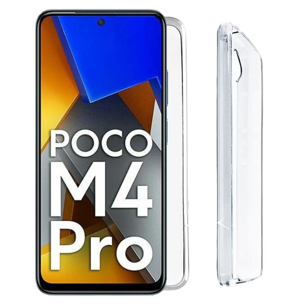 VOLTE-TEL ΘΗΚΗ XIAOMI POCO M4 PRO 4G 6.43" SLIMCOLOR AIR TPU CAMERA GUARD ΔΙΑΦΑΝΗ