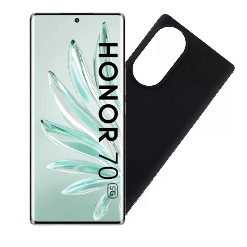 VOLTE-TEL SILICON TPU ΘΗΚΗ HONOR 70 6.67in  CAMERA GUARD BLACK