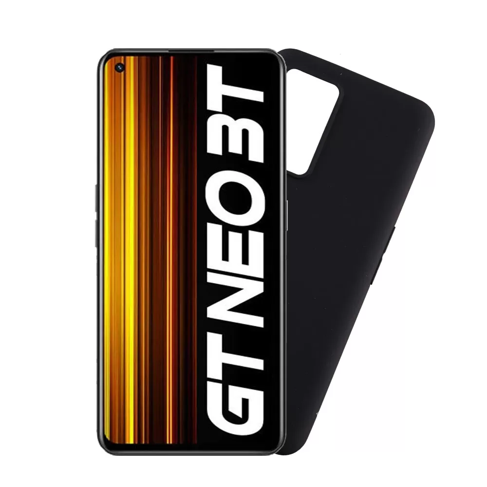 VOLTE-TEL SILICON TPU ΘΗΚΗ REALME GT NEO 3T 5G 6.62in  CAMERA GUARD BLACK