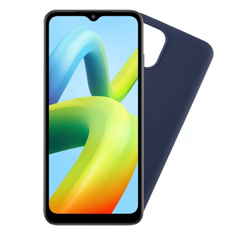 VOLTE-TEL SILICON TPU ΘΗΚΗ XIAOMI REDMI A1/REDMI A2 6.52in  CAMERA GUARD BLUE