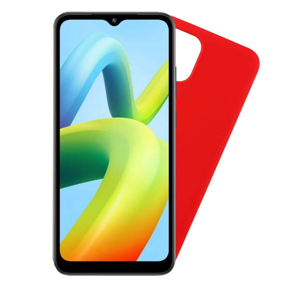 VOLTE-TEL SILICON TPU ΘΗΚΗ XIAOMI REDMI A1/REDMI A2 6.52in  CAMERA GUARD RED