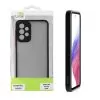 LIME HARDSHELL FUSION ΘΗΚΗ SAMSUNG A53 5G A536 6.5in FULL CAMERA PROTECTION BLACK WITH RED KEYS
