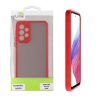 LIME HARDSHELL FUSION ΘΗΚΗ SAMSUNG A53 5G A536 6.5in  FULL CAMERA PROTECTION RED WITH BLACK KEYS