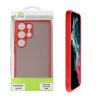 LIME HARDSHELL FUSION ΘΗΚΗ SAMSUNG S23 ULTRA 5G S918 6.8in  FULL CAMERA PROTECTION RED WITH BLACK KEYS
