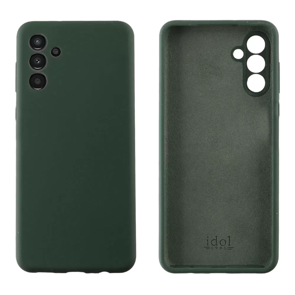 IDOL 1991 VELVET ELITE TPU ΘΗΚΗ SAMSUNG A34 5G A346 6.6in  4 SIDE FULL CAMERA PROTECTION DARK GREEN
