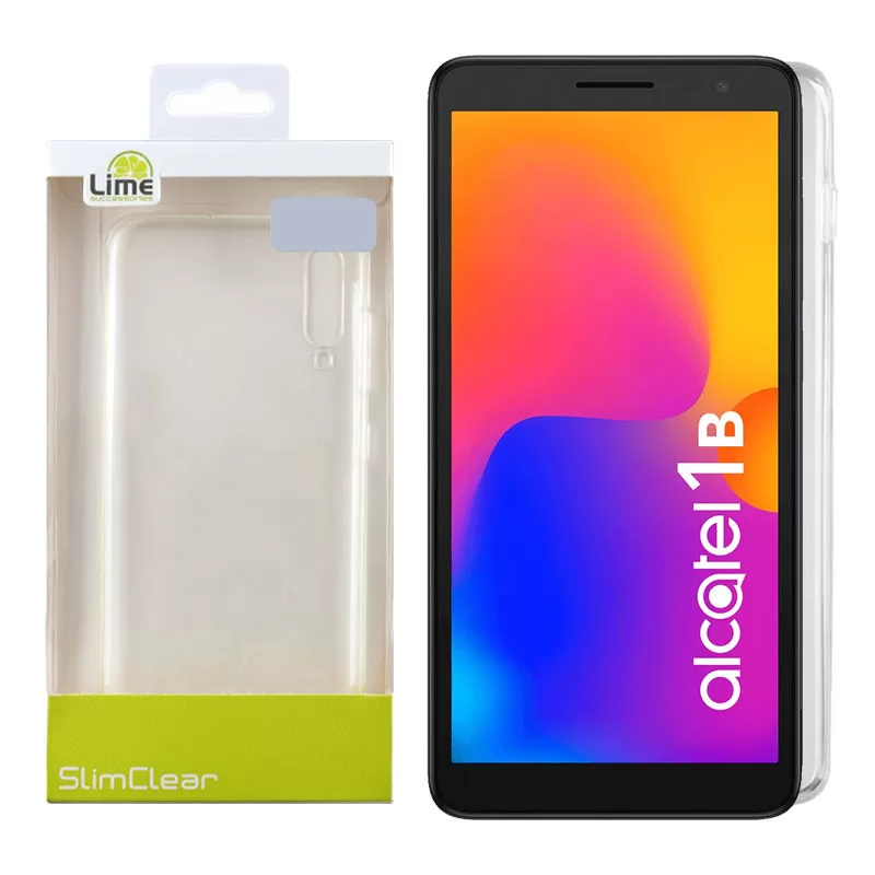 LIME SLIMCLEAR TPU ΘΗΚΗ ALCATEL 1B 2022 5031 5.5in CAMERA GUARD ΔΙΑΦΑΝΗ