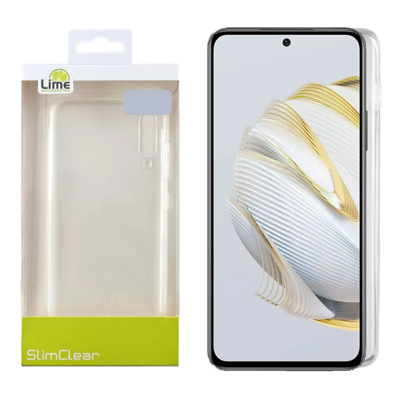 LIME SLIMCLEAR TPU ΘΗΚΗ HUAWEI NOVA 10 SE 6.67in CAMERA GUARD ΔΙΑΦΑΝΗ