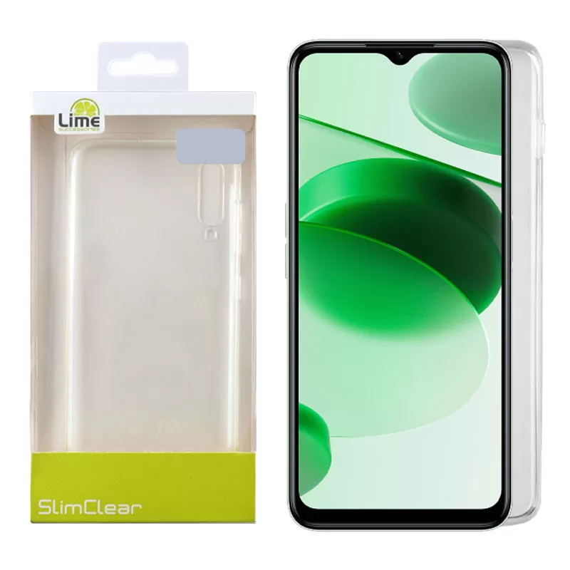 LIME SLIMCLEAR TPU ΘΗΚΗ REALME C35 6.6in CAMERA GUARD ΔΙΑΦΑΝΗ
