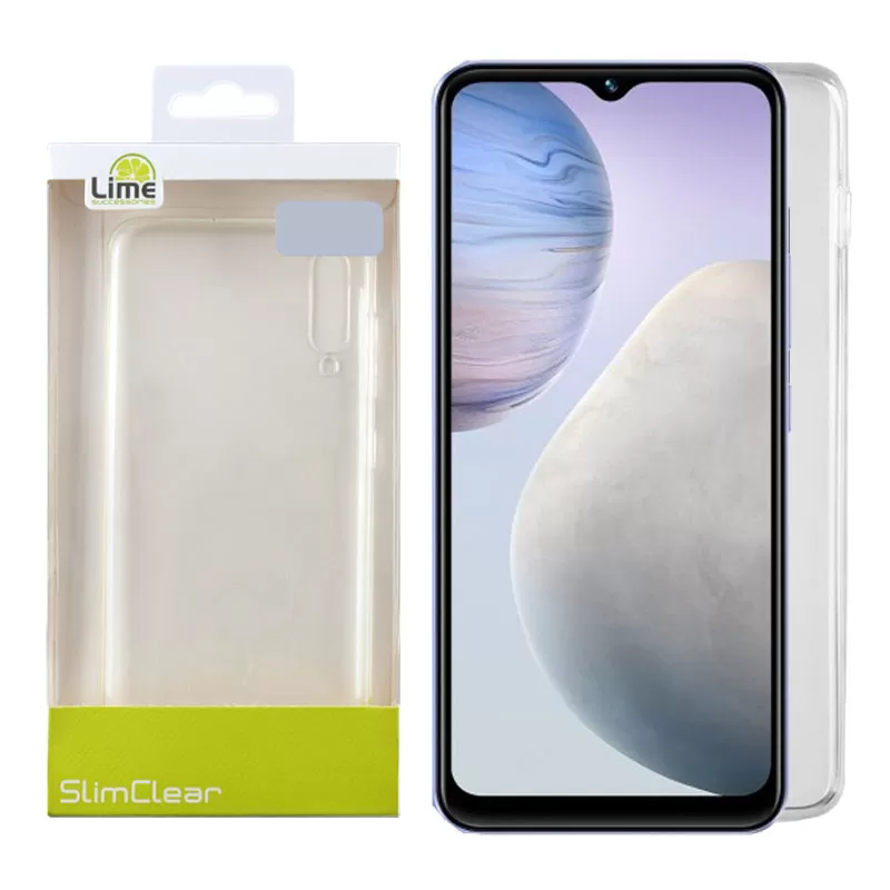 LIME SLIMCLEAR TPU ΘΗΚΗ VIVO Y02 6.51in CAMERA GUARD ΔΙΑΦΑΝΗ