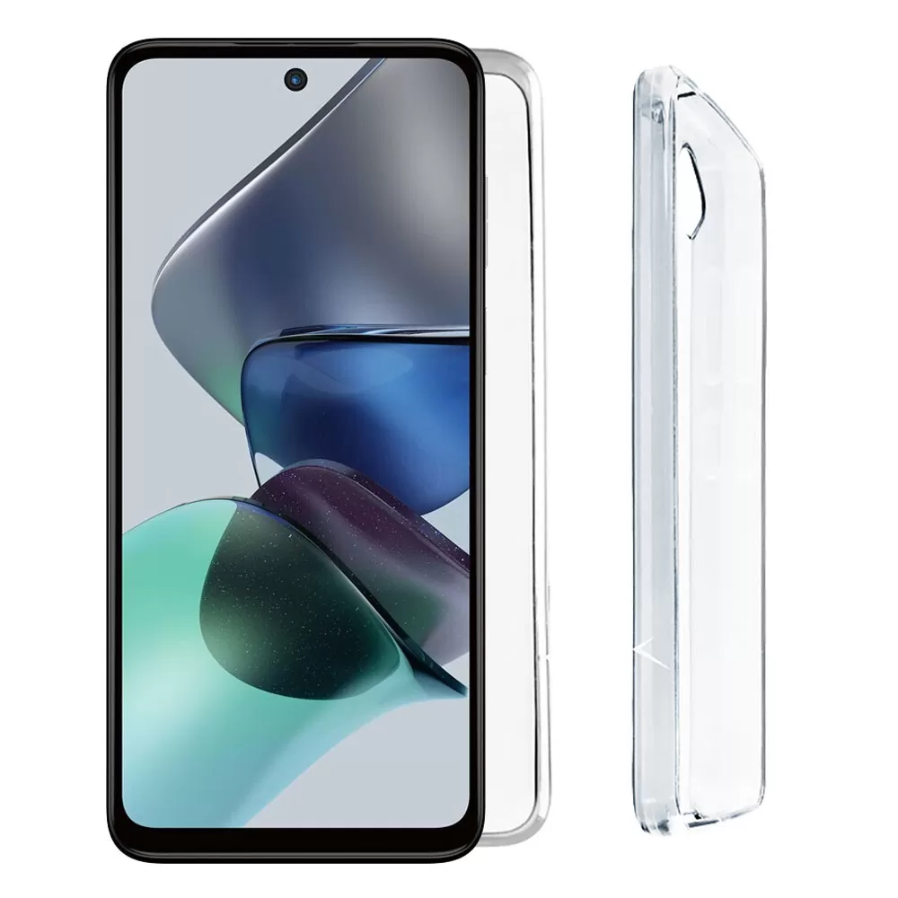 VOLTE-TEL SLIMCOLOR AIR TPU ΘΗΚΗ MOTOROLA MOTO G13/G23 6.5in CAMERA GUARD ΔΙΑΦΑΝΗ