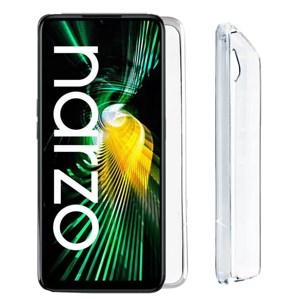 VOLTE-TEL SLIMCOLOR AIR TPU ΘΗΚΗ REALME NARZO 50 4G 6.6in CAMERA GUARD ΔΙΑΦΑΝΗ