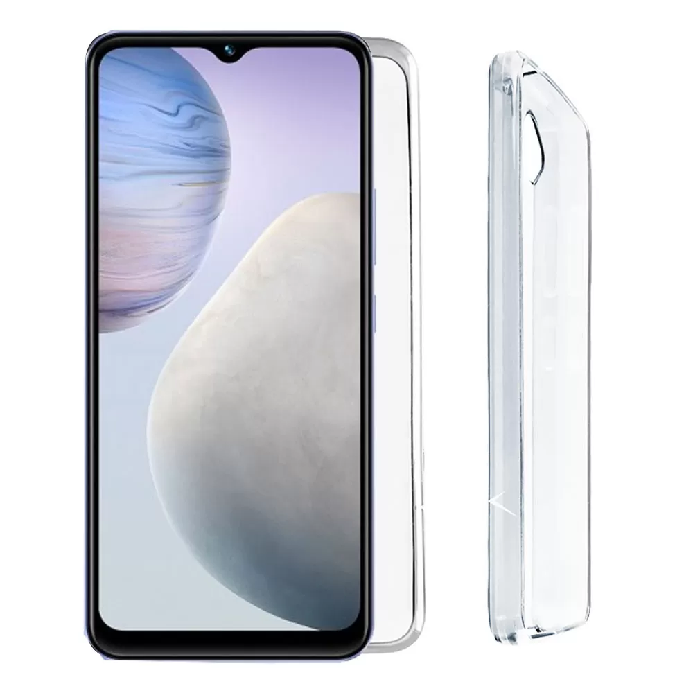 VOLTE-TEL SLIMCOLOR AIR TPU ΘΗΚΗ VIVO Y02 6.51in CAMERA GUARD ΔΙΑΦΑΝΗ
