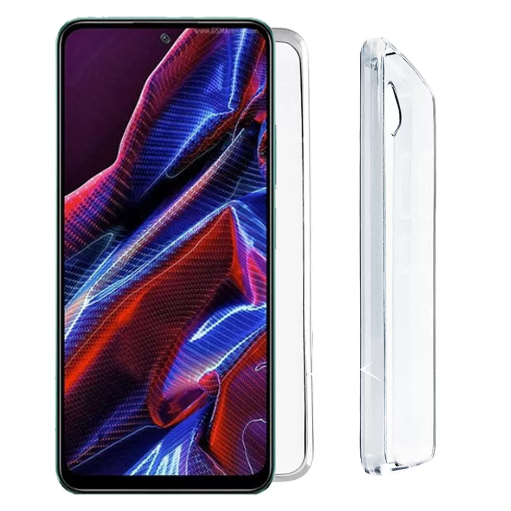 VOLTE-TEL SLIMCOLOR AIR TPU ΘΗΚΗ XIAOMI POCO X5 5G 6.67in CAMERA GUARD ΔΙΑΦΑΝΗ