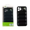 LIME BUMPY PUFFER ΘΗΚΗ IPHONE 11 PRO 5.8in  TPU FULL CAMERA PROTECTION BLACK