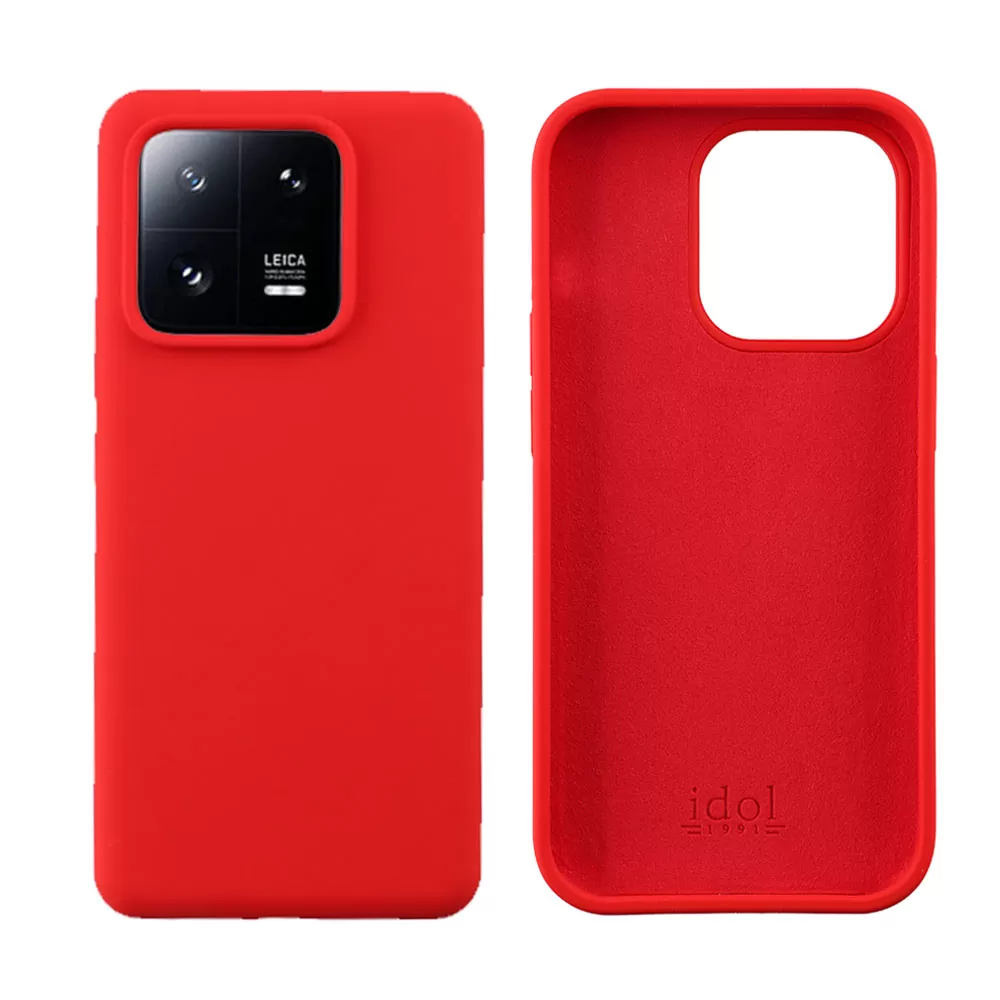 IDOL 1991 VELVET ELITE TPU ΘΗΚΗ XIAOMI 13 5G 6.36in  4 SIDE CAMERA GUARD RED