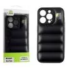 LIME BUMPY PUFFER ΘΗΚΗ IPHONE 14 PRO MAX 6.7in  TPU FULL CAMERA PROTECTION BLACK