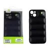 LIME BUMPY PUFFER ΘΗΚΗ IPHONE 14 PLUS 6.7in  TPU FULL CAMERA PROTECTION BLACK